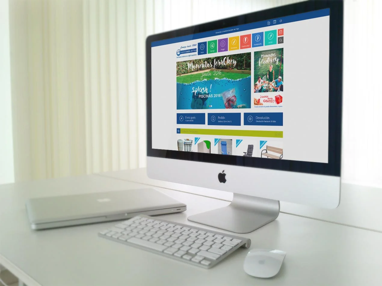 diseño tienda online de ferreteria